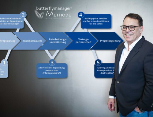 Interim-Management-Koryphäe Dr. Harald Schönfeld hat Methodik „butterflymanager“ entwickelt