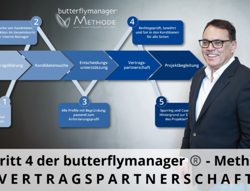 butterflymanager®-Methode Schritt 4: Vertragspartnerschaft