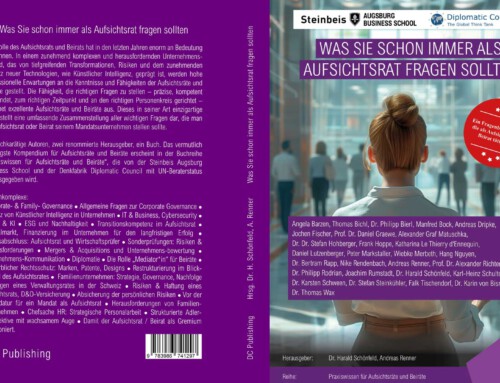 „Was Sie schon immer als Aufsichtsrat fragen sollten“ Neues Management­buch mit Dr. Harald Schönfeld als Co-Herausgeber