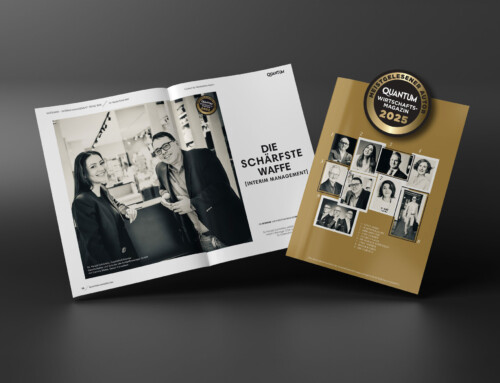 Wirtschaftsmagazin QUANTUM: Gold für Dr. Harald Schönfeld